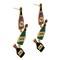 New Year's Eve Bottle Drop Festive Costume Earrings Jewelry for Women